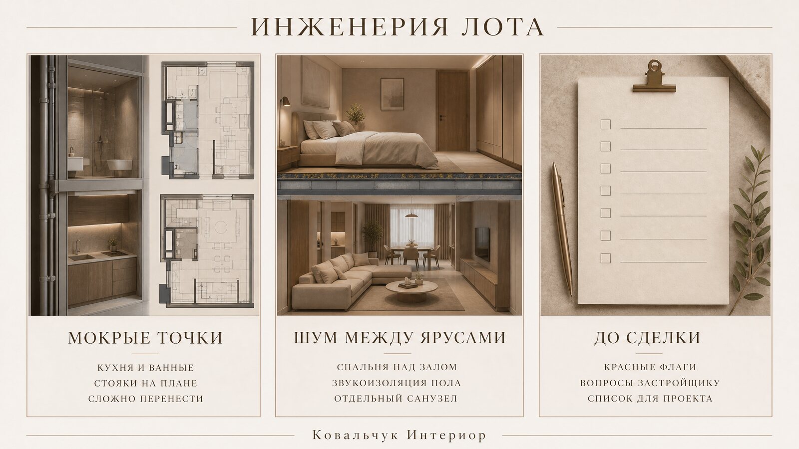 Инженерная схема двухуровневой квартиры: стояки канализации на двух ярусах, санузлы и вентиляционные шахты в плане застройщика